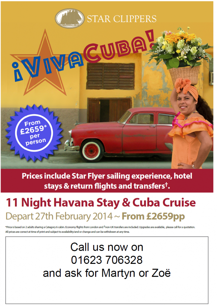11 Night Havana Stay & Cuba Cruise