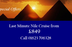 Nile cruise last minute