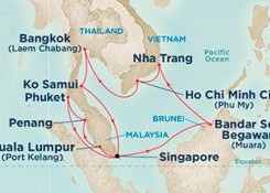 Vietnam Thailand cruise