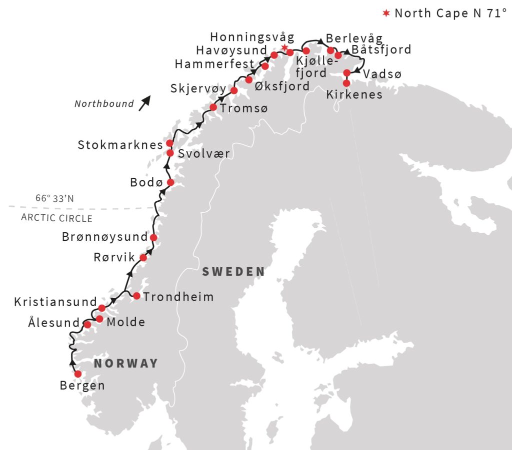 Classic Voyage North | Hurtigruten cruises