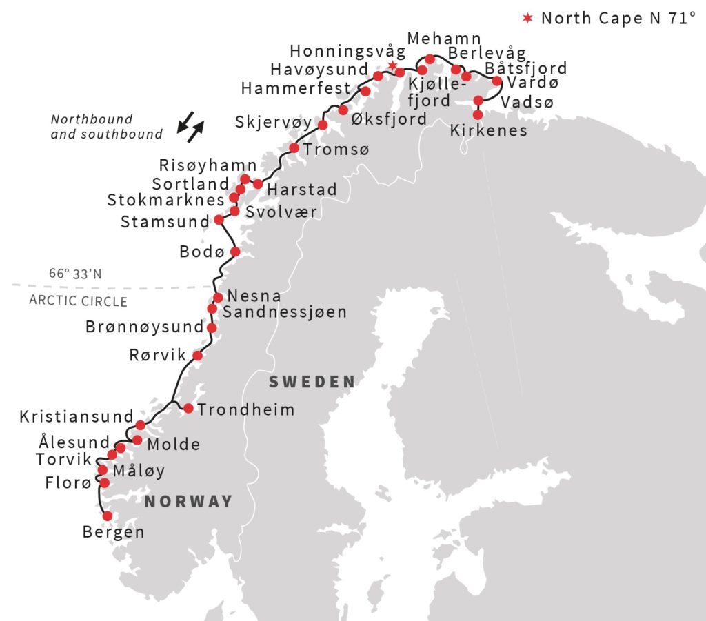 Hurtigruten expedition cruises