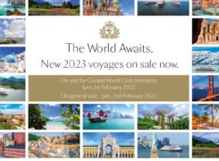 New Cunard 2023 voyages